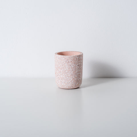 Pink Terrazzo Bathroom Accessory Set