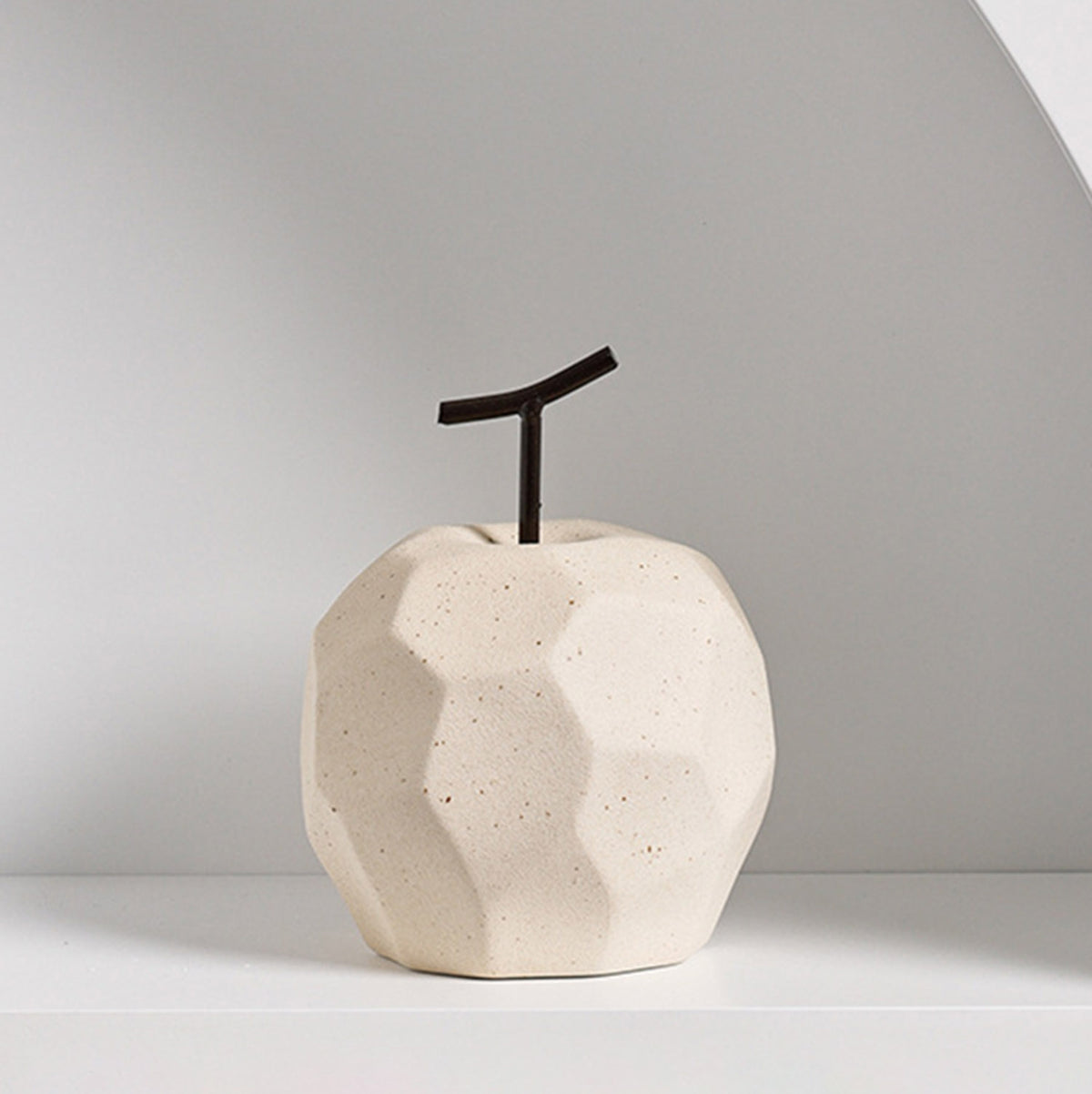 Geometrically Ceramic Fruit Decorative